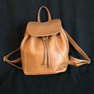 Coach Authentic Vintage Pebbled Leather Backpack